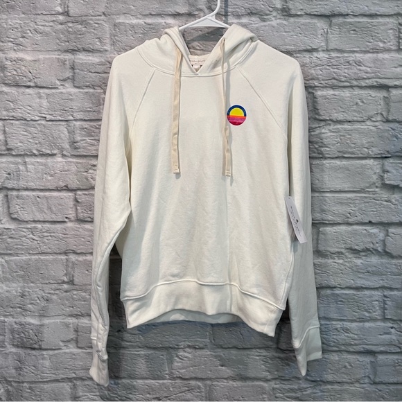 Spiritual Gangster Shine Classic Raglan Hoodie Cream Women’s Medium (FLAWED) - Picture 4 of 16